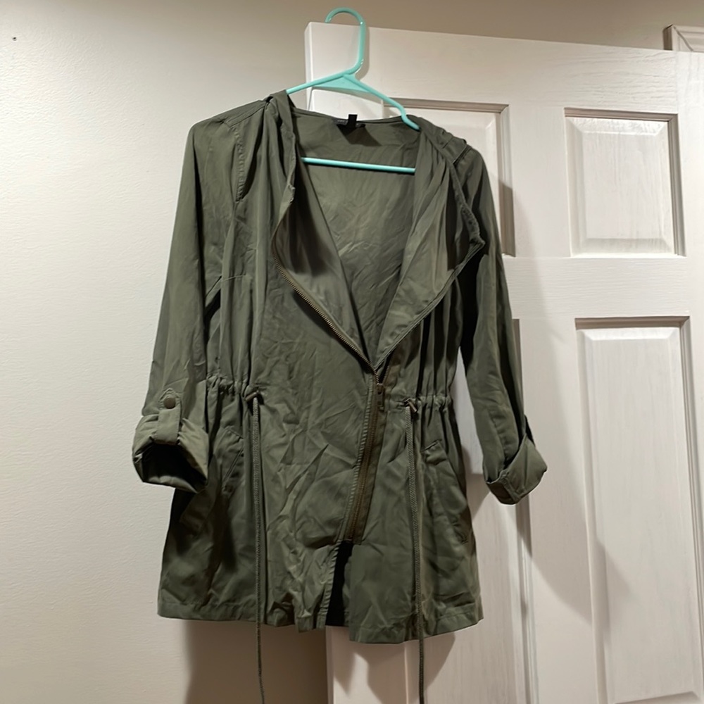 The Limited Olive Green Anorak Jacket